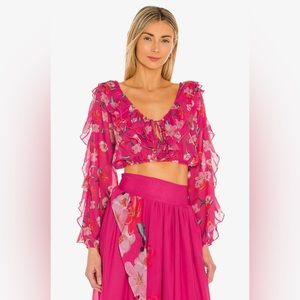 Boamar carmu top in melon rose